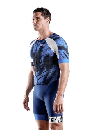 Body de triatlón con manga para hombre Z3R0D Racer