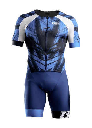 Body de triatlón con manga para hombre Z3R0D Racer