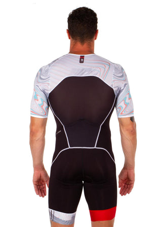 Z3R0D Body de triatlón para hombre Start con manga