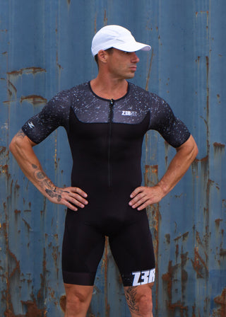 Z3R0D Body de triatlón para hombre Start con manga