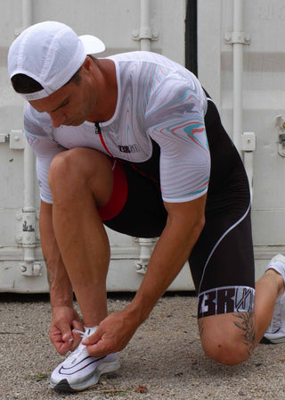 Z3R0D Body de triatlón para hombre Start con manga