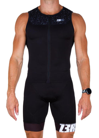 Z3R0D sleeveless Start men's trisuit