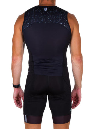 Z3R0D sleeveless Start men's trisuit