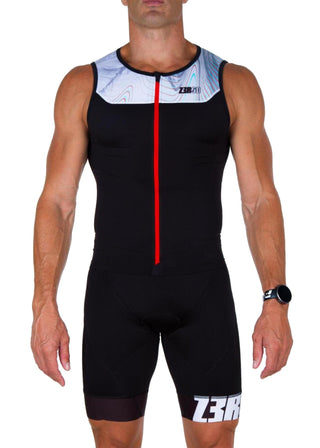 Z3R0D sleeveless Start men's trisuit