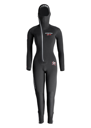 Cressi Diver women's 5mm one-piece wetsuit. 