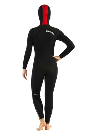 Cressi Diver women's 5mm one-piece wetsuit. 