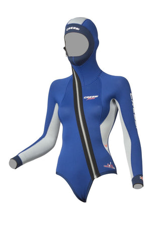 Cressi Medas women's 5mm two-piece wetsuit. 