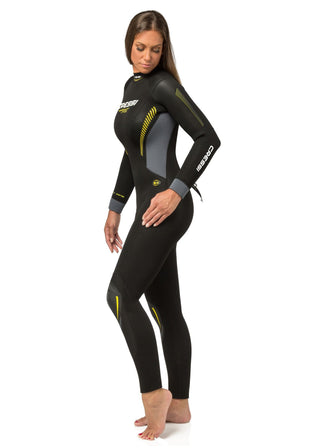 Cressi Fast women's 5mm one-piece wetsuit. 