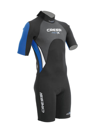 Cressi Med-x 2.5 mm shorty wetsuit. Men