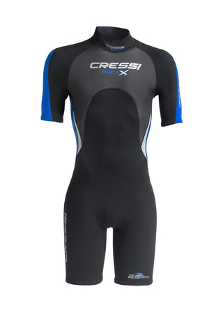 Cressi Med-x 2.5 mm shorty wetsuit. Men