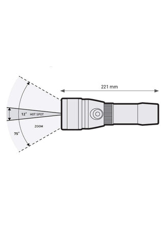 Mares EOS 20LRZ Diving Torch 