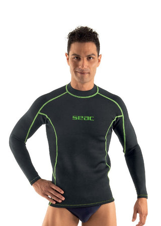 Seac Fit long 2 mm neoprene shirt. men