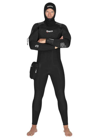 Traje de neopreno de una pieza para hombre Mares Pro Therm 8/7 mm 