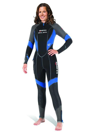 Mares Seal Skin women's 6mm one-piece wetsuit. 