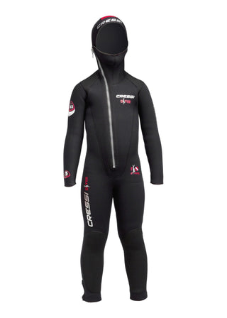 Cressi Diver junior 5 mm wetsuit.