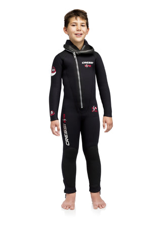 Cressi Diver junior 5 mm wetsuit.