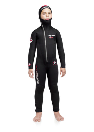 Cressi Diver junior 5 mm wetsuit.