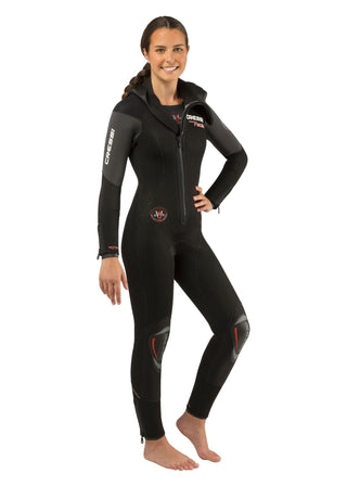 Cressi Facile women's 8mm one-piece wetsuit. 