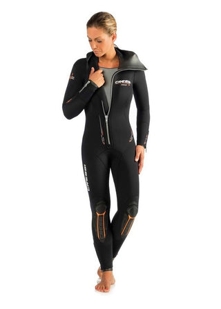 Cressi Facile women's 8mm one-piece wetsuit. 