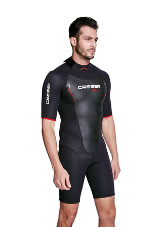 Cressi Altum 3 mm shorty wetsuit. man