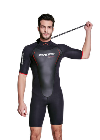 Cressi Altum 3 mm shorty wetsuit. man