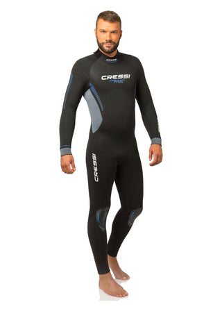 Traje de neopreno Cressi Fast de una pieza para hombre de 7 mm. 