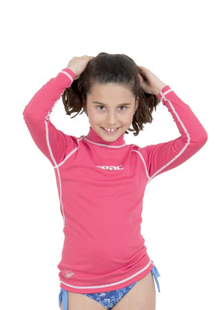 Seac Long Sleeve Rash Guard for Girls