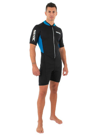 Seac look 2.5 mm shorty wetsuit. men