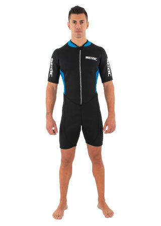 Seac look 2.5 mm shorty wetsuit. men