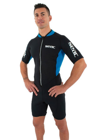 Seac look 2.5 mm shorty wetsuit. men