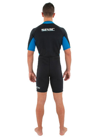 Seac look 2.5 mm shorty wetsuit. men