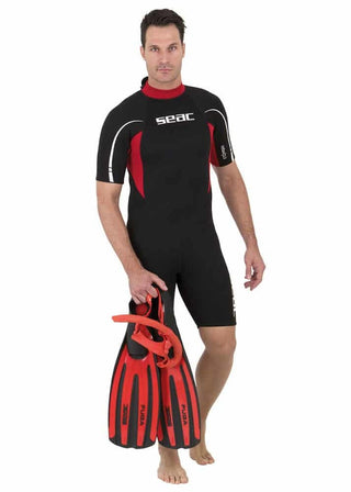 Seac relaxation 2.2 mm shorty wetsuit. man