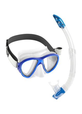 Kit snorkel Cressi Fiji + snorkel Gamma