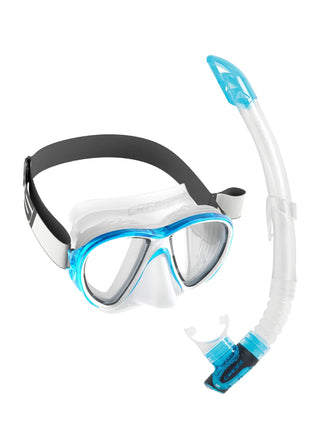 Kit snorkel Cressi Fiji + snorkel Gamma