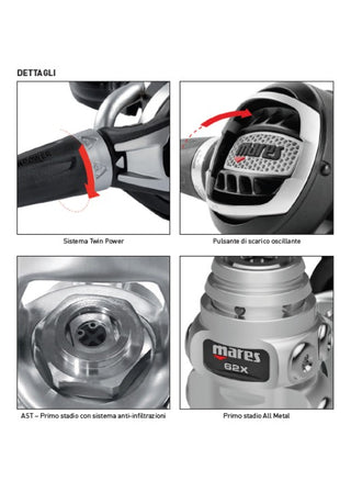 Mares Ultra 62X Regulator